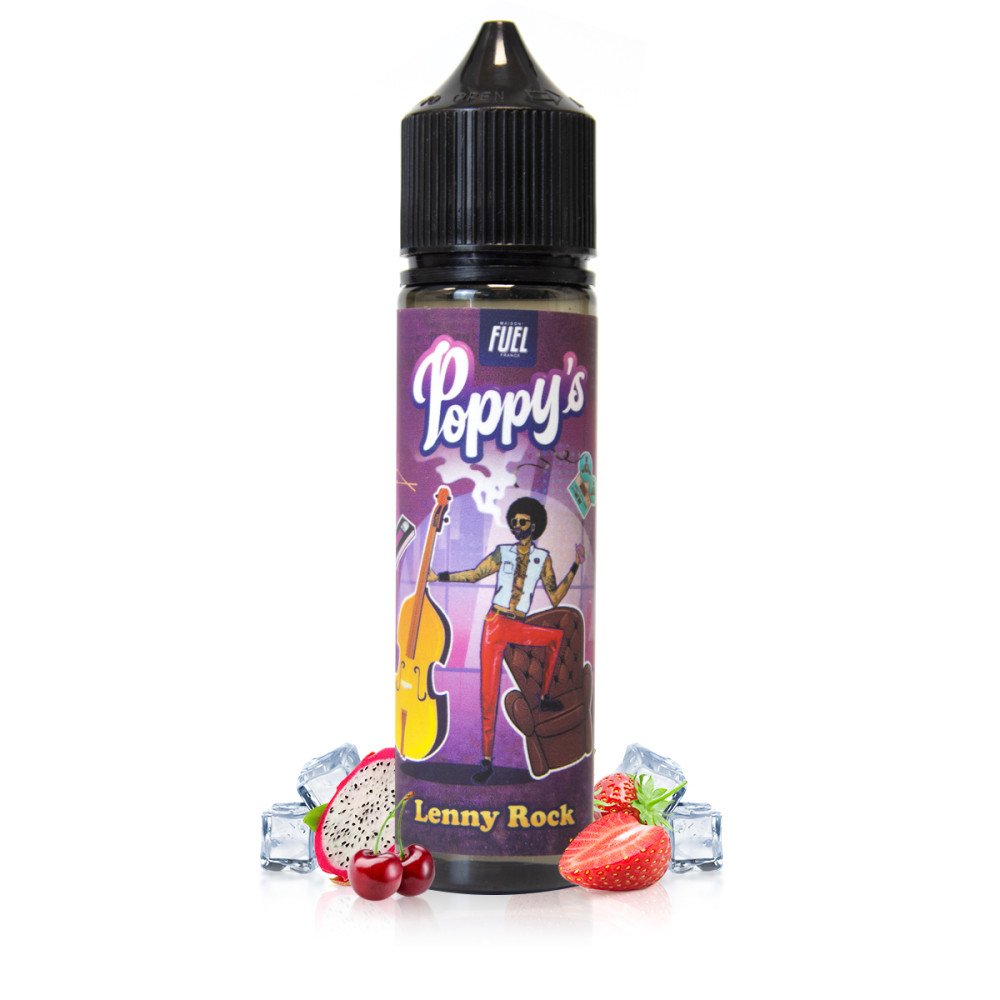 E-liquide Lenny Rock 50ml Poppy's - Maison Fuel