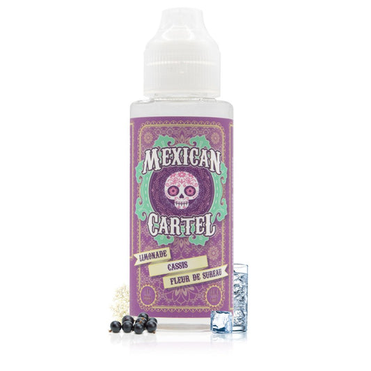 E-liquide Limonade Cassis Fleur de Sureau 100ml - Mexican Cartel