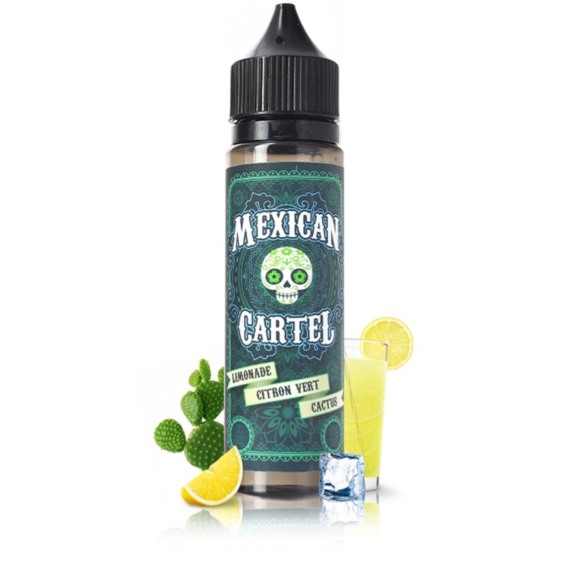 E-liquide Limonade Citron Vert Cactus 50ml - Mexican Cartel