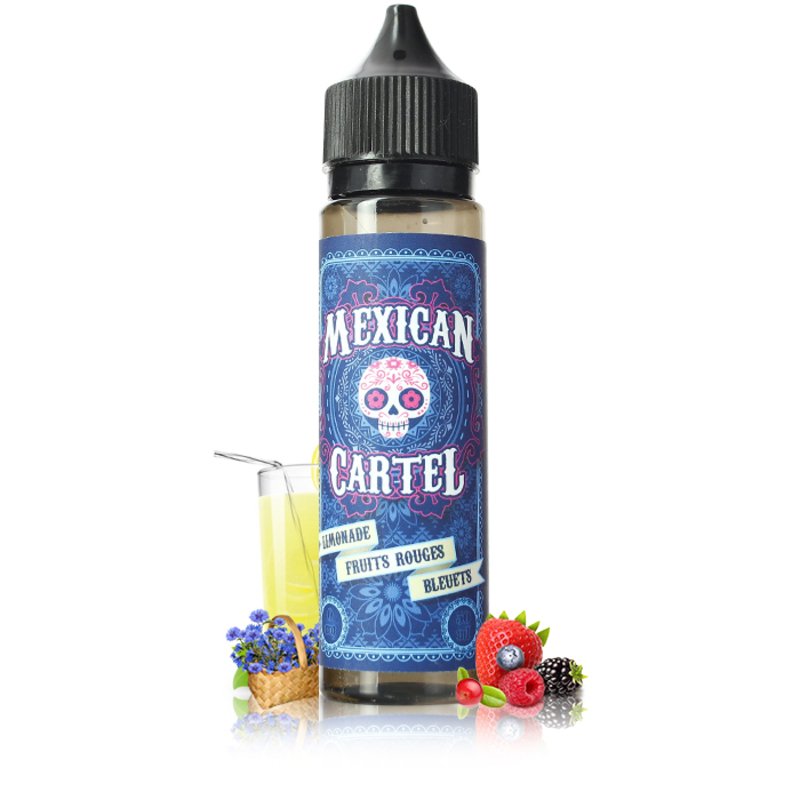 E-liquide Limonade Fruits Rouges Bleuets 50ml - Mexican Cartel