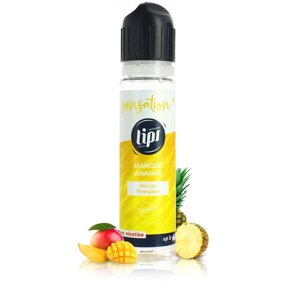 E-liquide Mangue Ananas 50ml Sensation - Le French Liquide