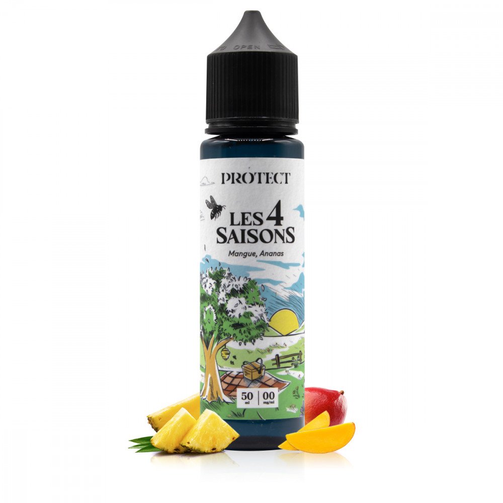 E-liquide Mangue Ananas 50ml Les 4 Saisons (Le Printemps) - Protect