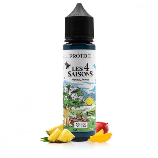E-liquide Mangue Ananas 50ml Les 4 Saisons (Le Printemps) - Protect