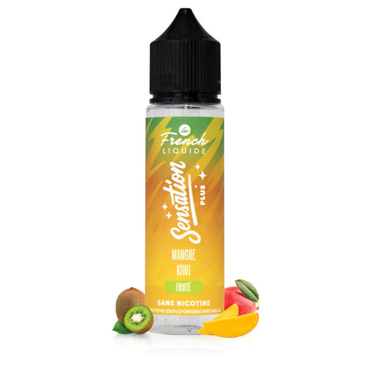 E-liquide Mangue Kiwi 50ml Sensation - Le French Liquide