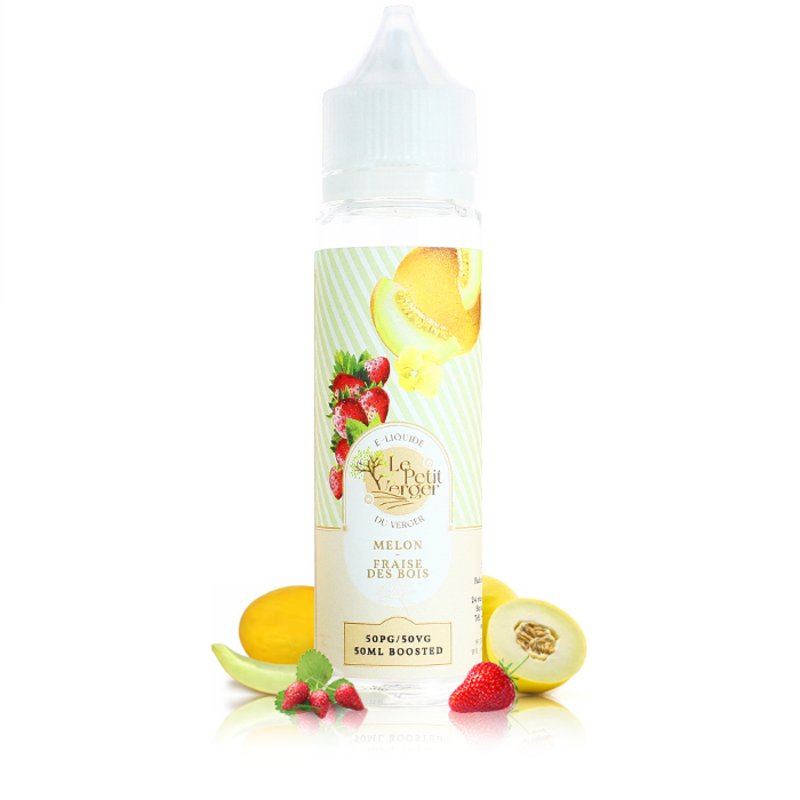 E-liquide Melon Fraise des Bois 50ml Le Petit Verger - Savourea