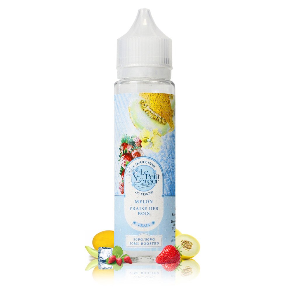 E-liquide Melon Fraise des Bois Frais 50ml Le Petit Verger - Savourea