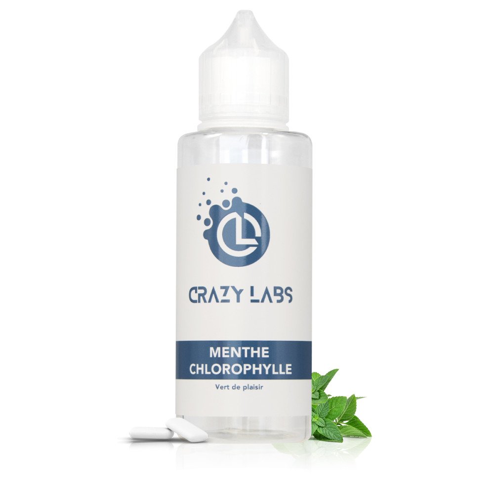 E-liquide Menthe Chlorophylle100ml - Crazy Labs