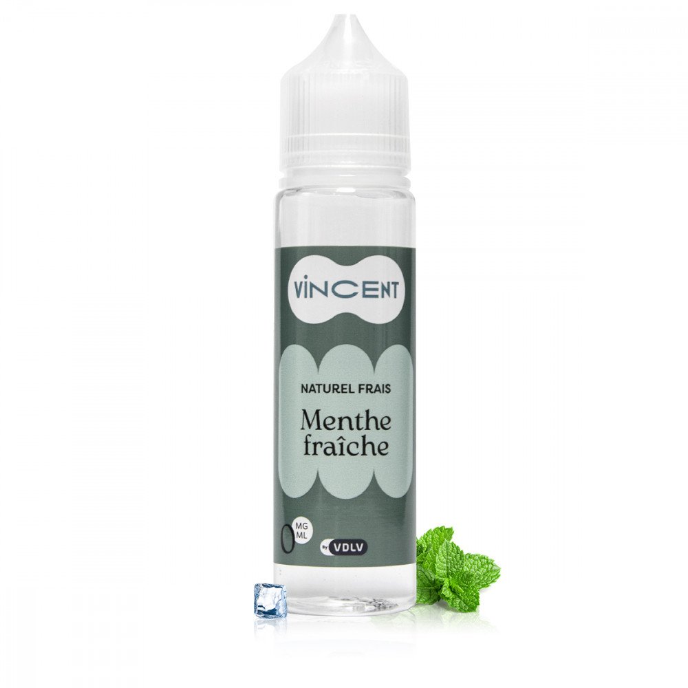 E-liquide Menthe Fraiche 50ml - Vincent