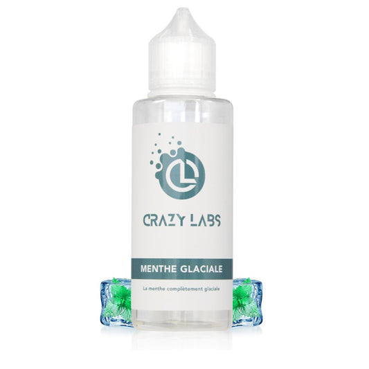 E-liquide Menthe Glaciale 100ml - Crazy Labs