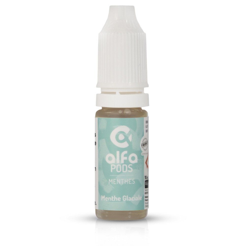 E-liquide Menthe Glaciale 10ml Alfa Pods - Alfaliquid