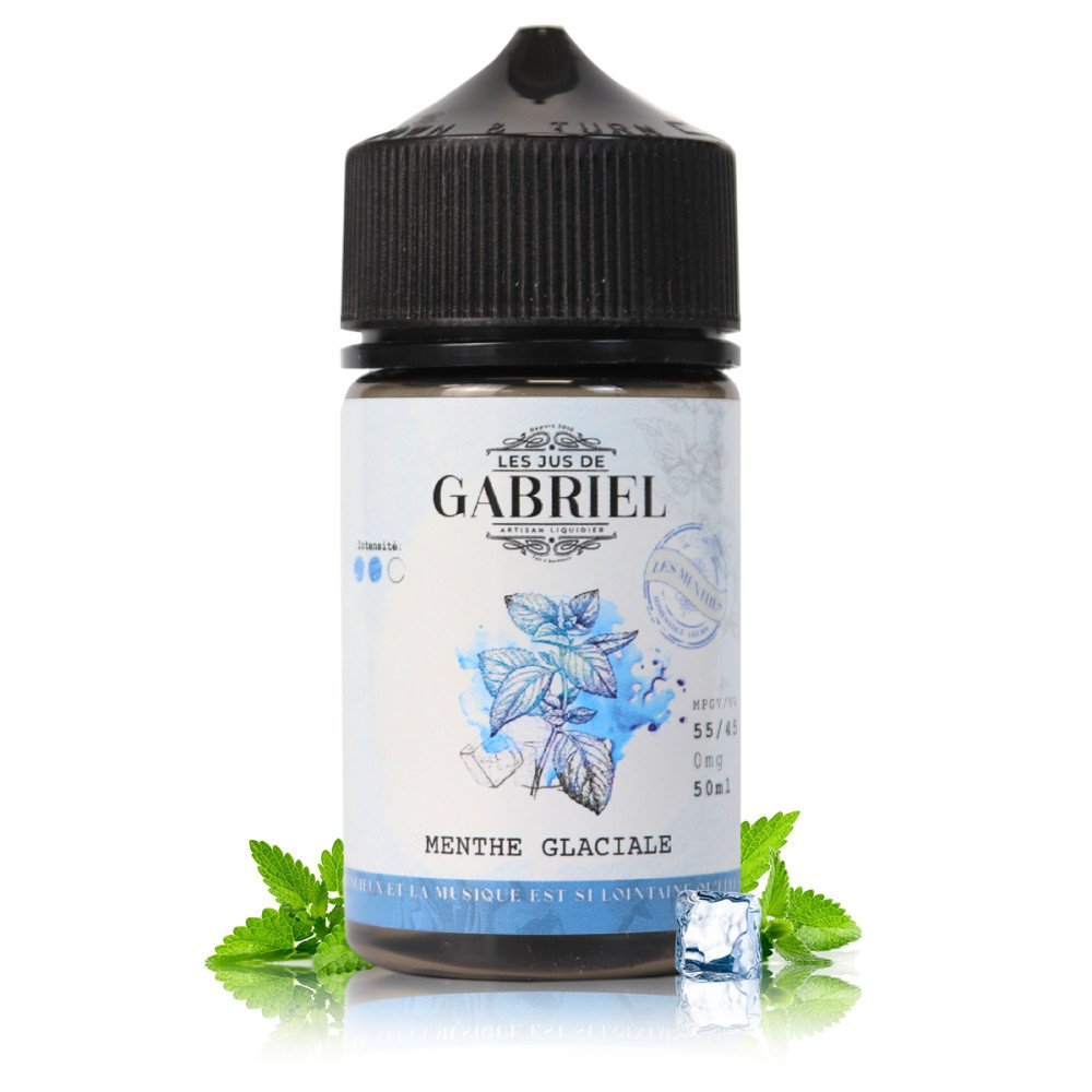 E-liquide Menthe Glaciale 50ml Jus de Gabriel - Laboratoire H2O