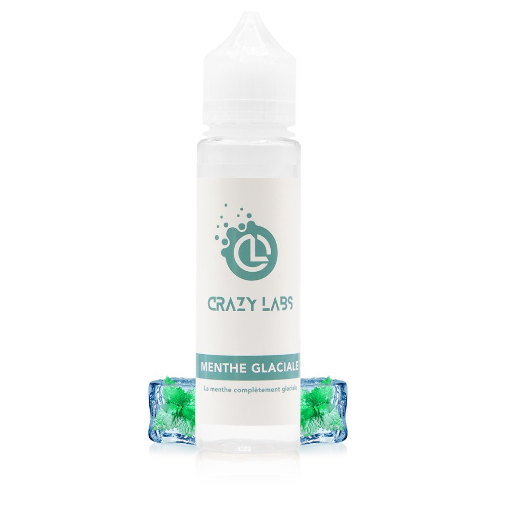 E-liquide Menthe Glaciale 50ml - Crazy Labs