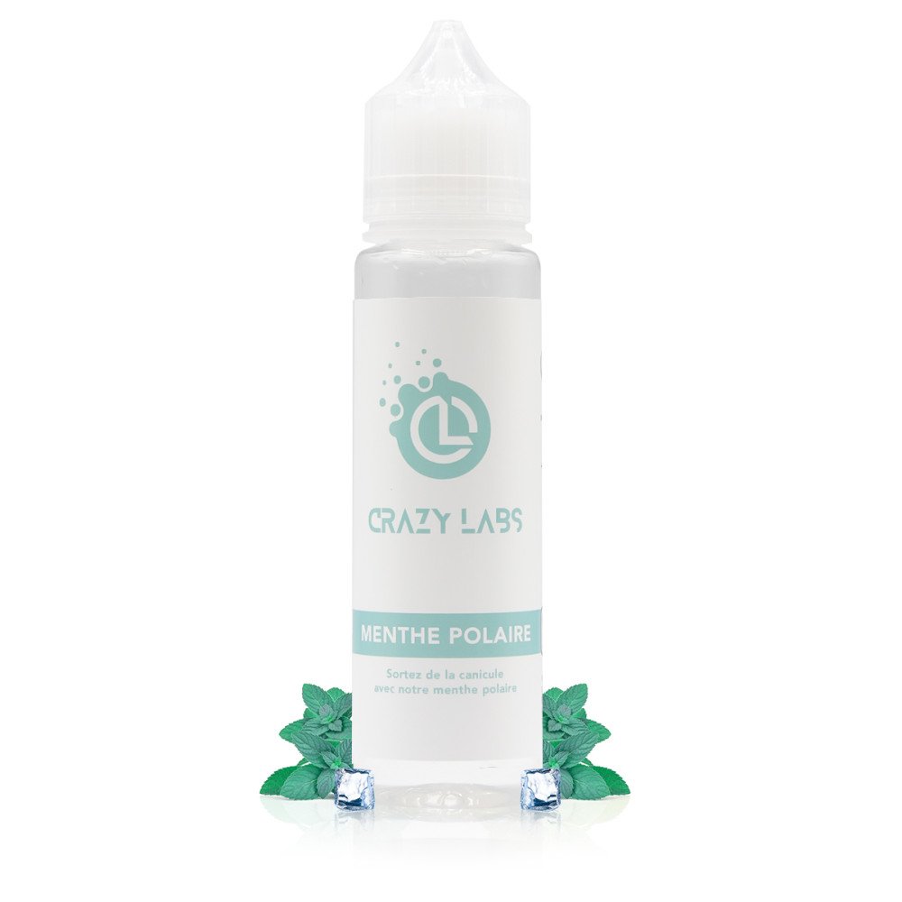 E-liquide Menthe Polaire 50ml - Crazy Labs