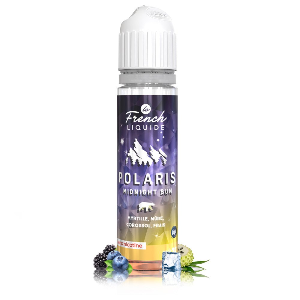E-liquide Midnight Sun 50ml Polaris - Le French Liquide