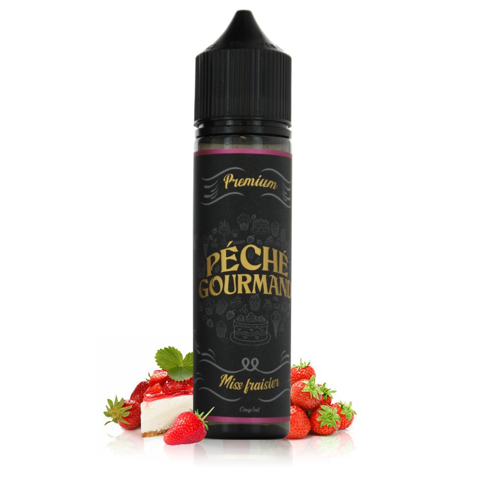 E-liquide Miss Fraisier 50ml Péché Gourmand - O'Jlab