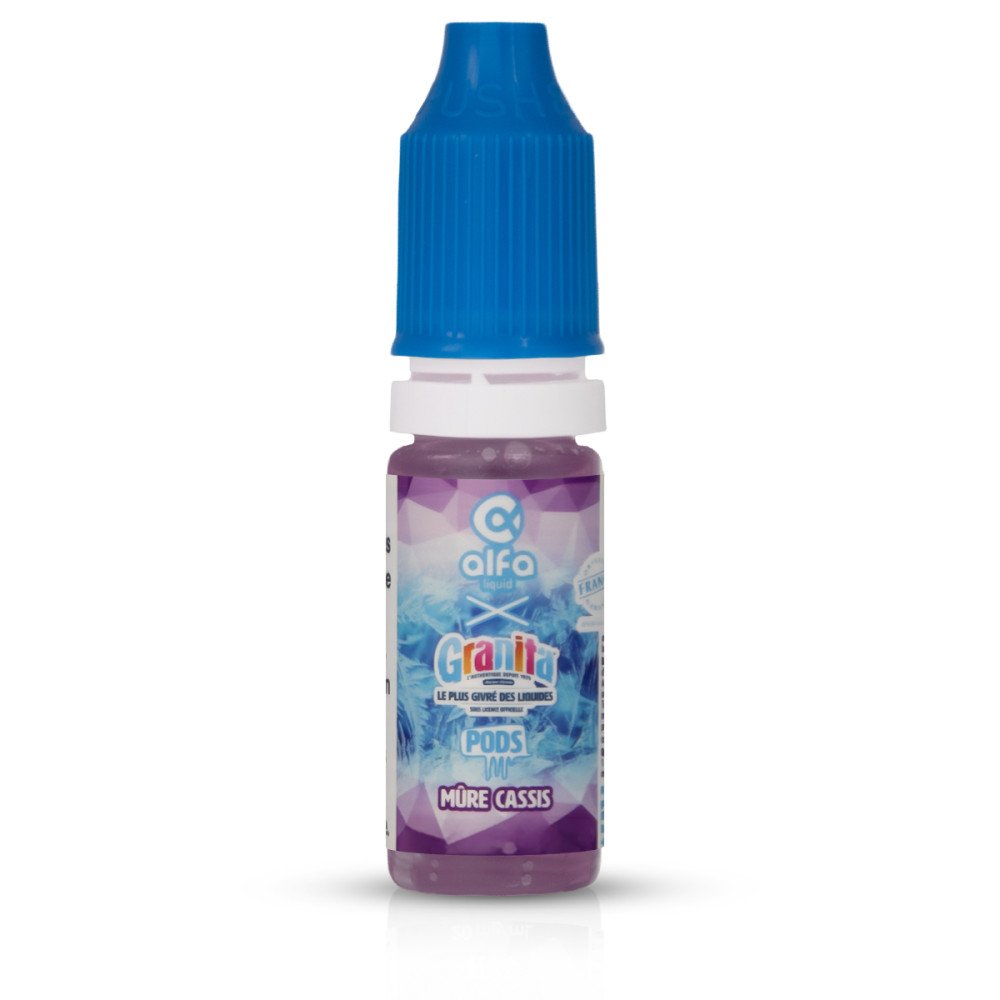 E-liquide Mûre Cassis 10ml Granita Pods - Alfaliquid