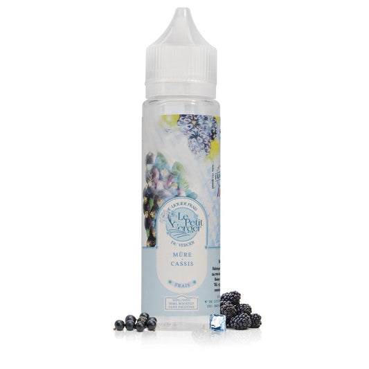 E-liquide Mûre Cassis Frais 50ml Le Petit Verger - Savourea