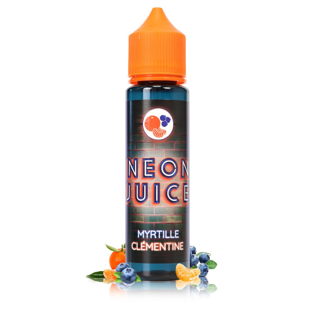 E-liquide Myrtille Clémentine 50ml Néon Juice - Biarritz Lab