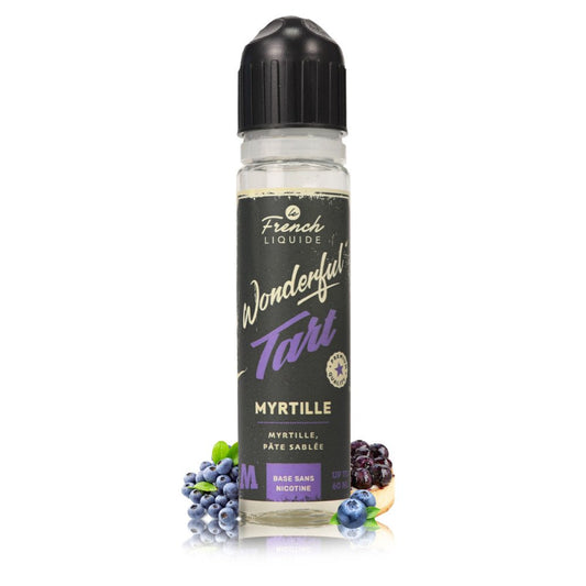 E-liquide Myrtille 50ml Wonderful Tart - Le French Liquide
