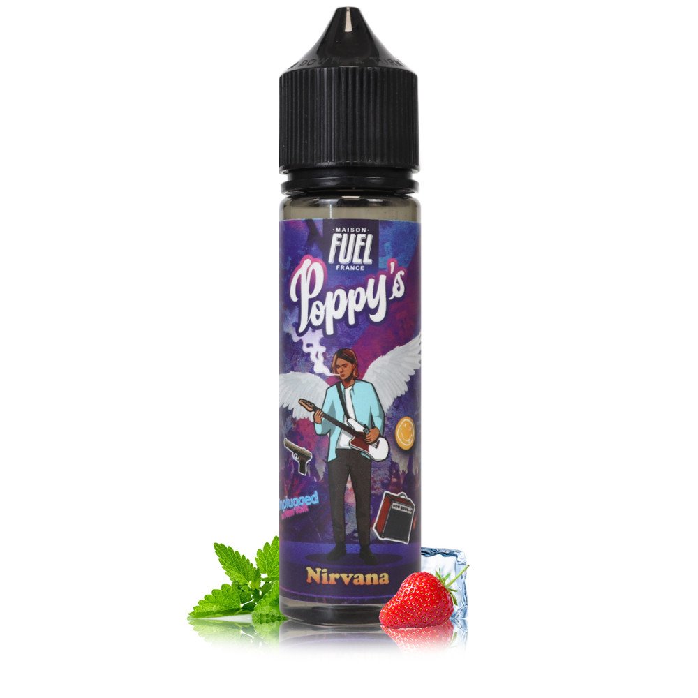 E-liquide Nirvana 50ml Poppy's - Maison Fuel