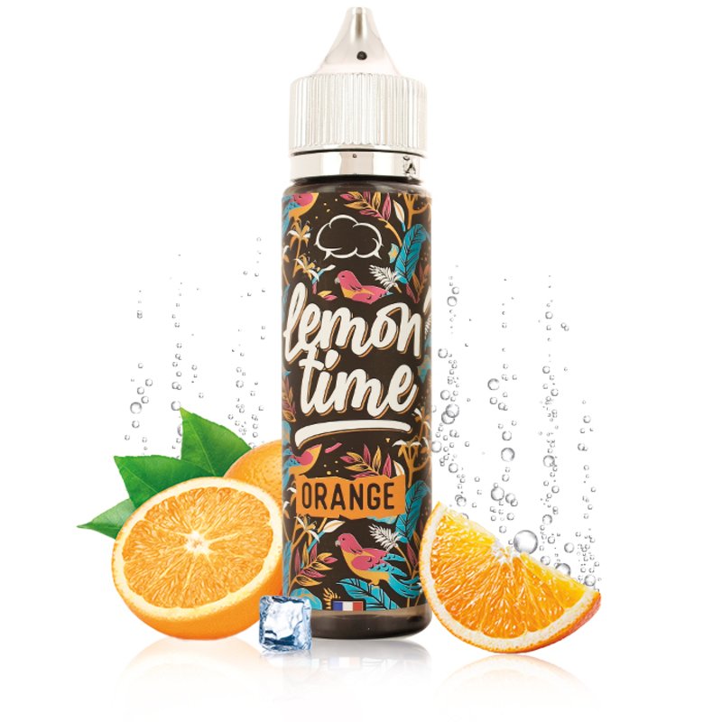E-liquide Orange 50ml Lemon Time - Eliquid France