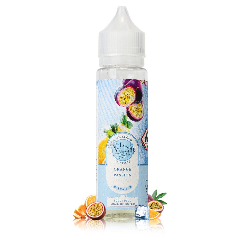 E-liquide Orange Passion Frais 50ml Le Petit Verger - Savourea