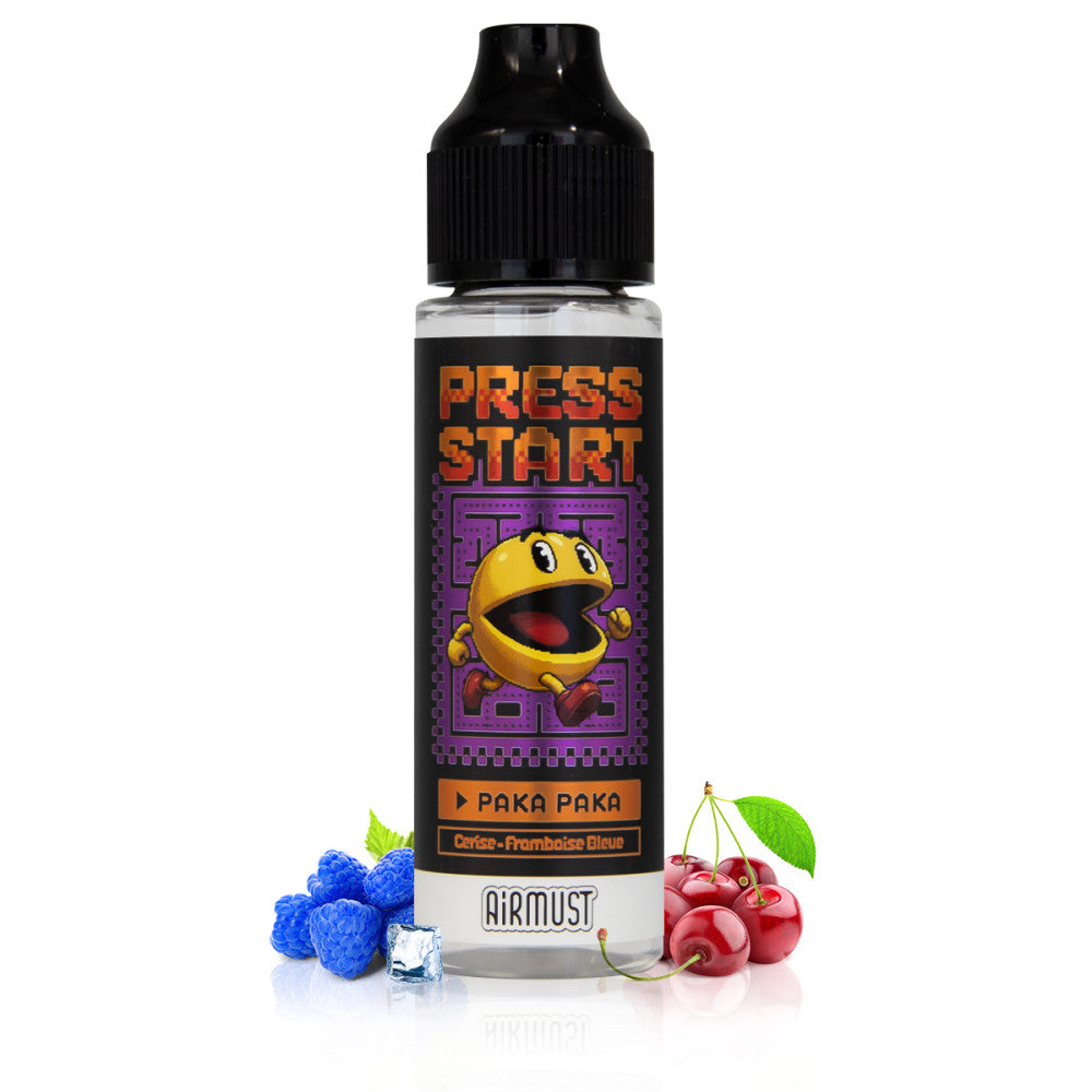 E-liquide Paka Paka 50ml Press Start - Airmust