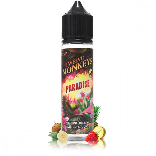 E-liquide Paradise 50ml - Twelve Monkeys