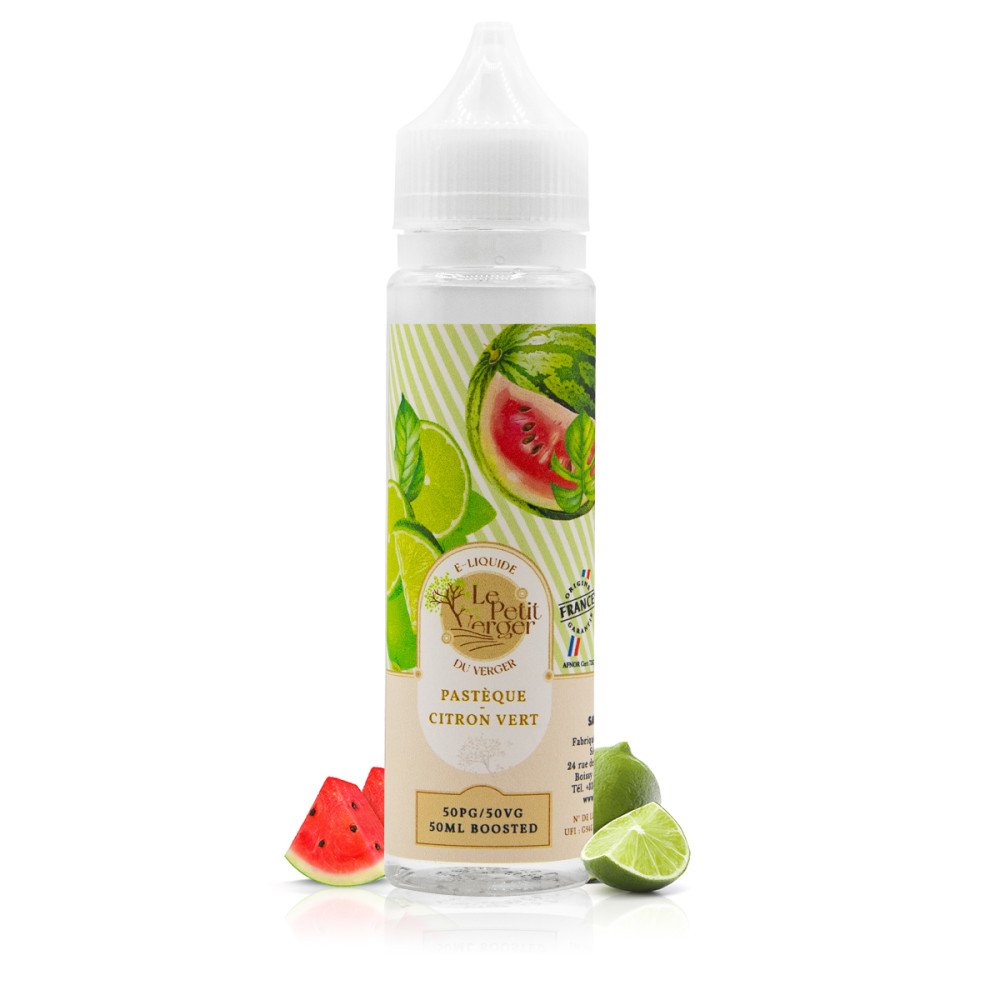 E-liquide Pastèque Citron Vert 50ml Le Petit Verger - Savourea