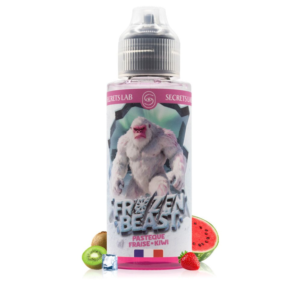 E-liquide Pastèque Fraise Kiwi 100ml Frozen Beast - Secret's Lab