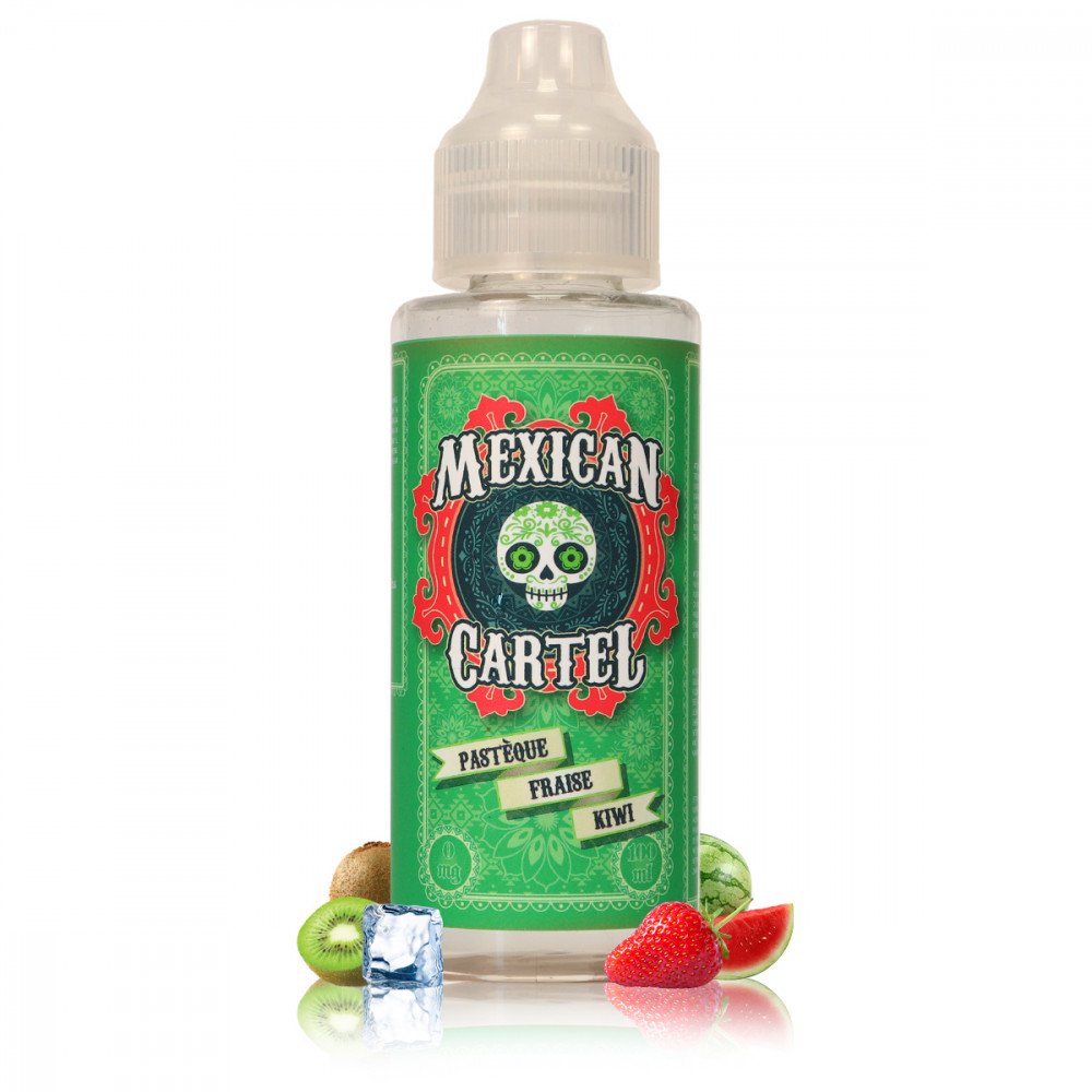 E-liquide Pastèque Fraise Kiwi 100ml - Mexican Cartel