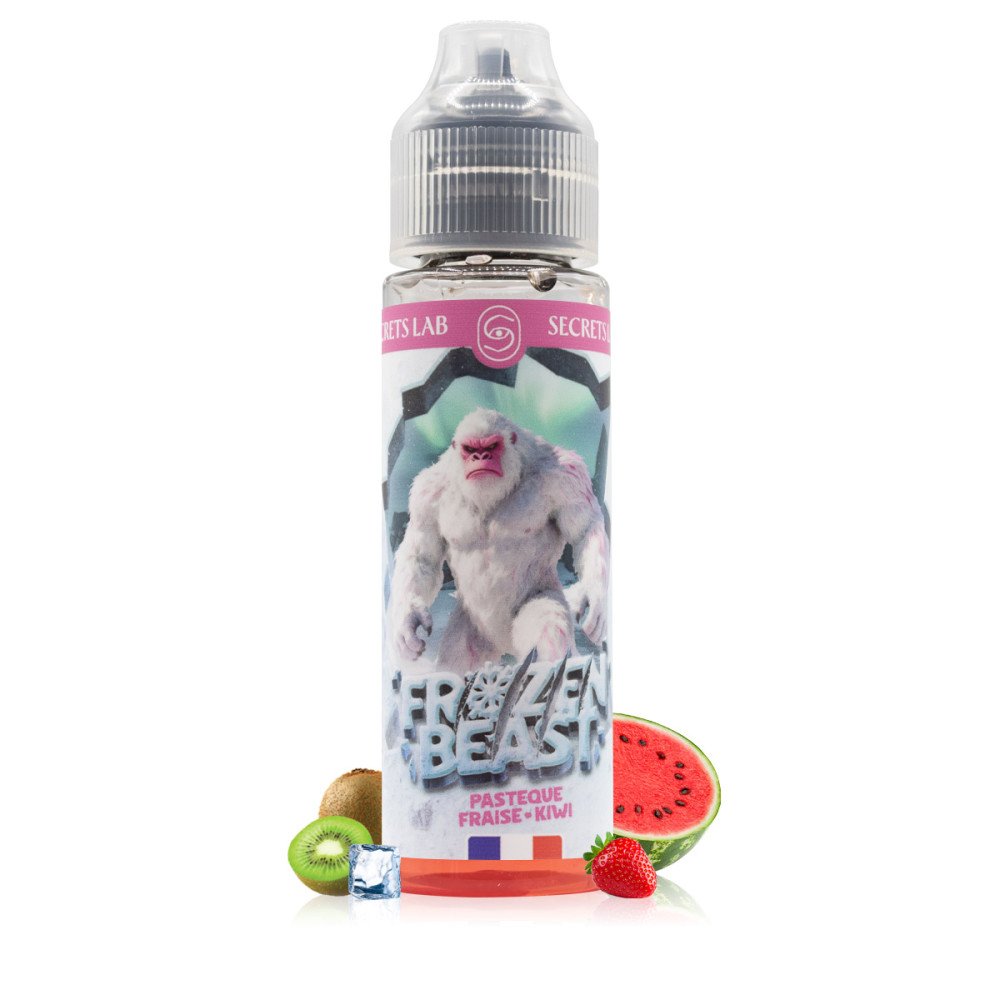 E-liquide Pastèque Fraise Kiwi 50ml Frozen Beast - Secret's Lab