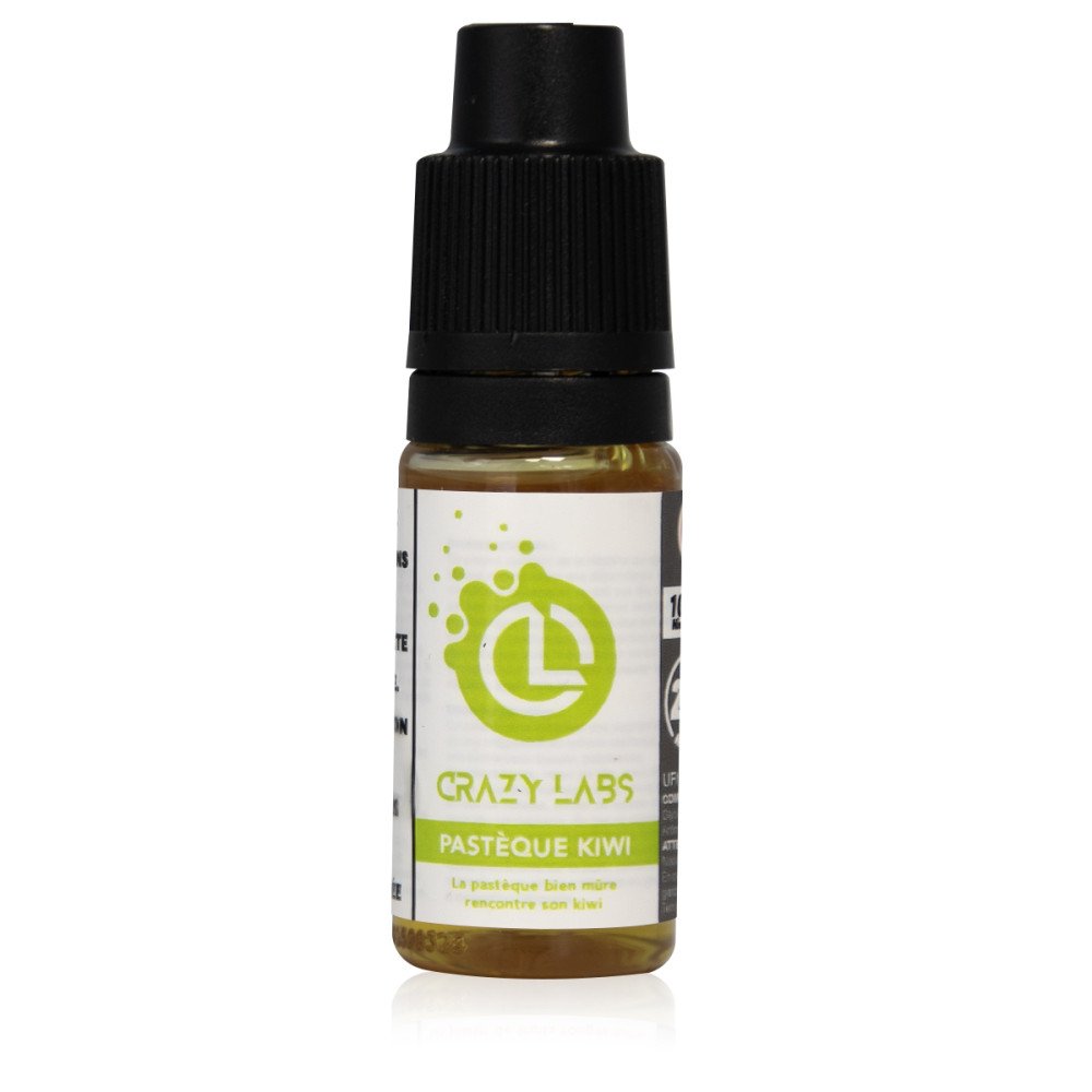 E-liquide Pastèque Kiwi Sel de Nicotine 10ml - Crazy Labs