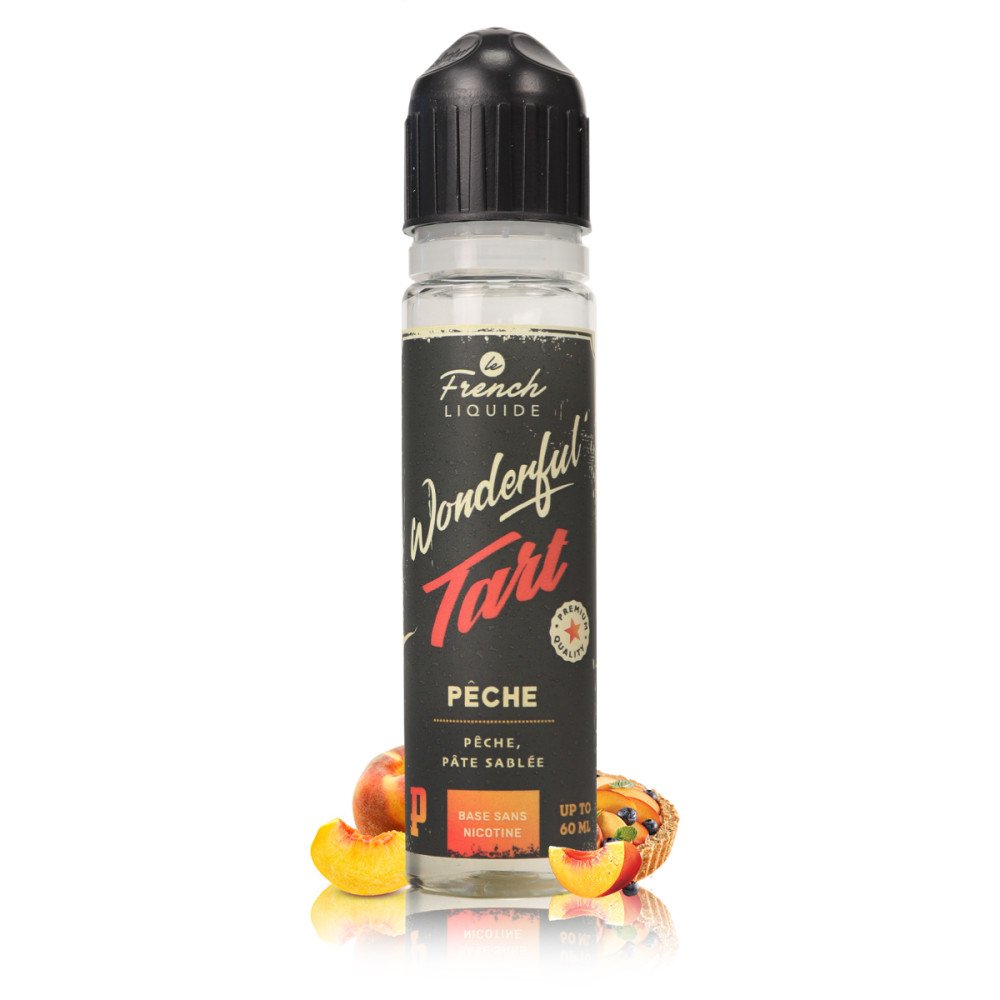E-liquide Pêche 50ml Wonderful Tart - Le French Liquide
