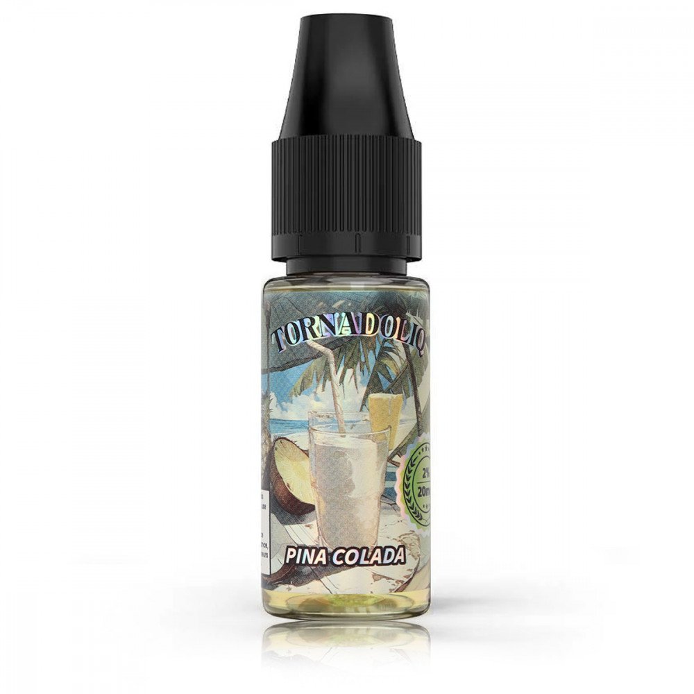 E-liquide Pina Colada 10ml Sel de Nicotine - Tornado