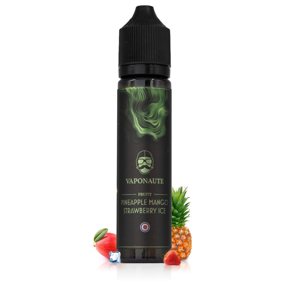 E-liquide Pineapple Mango Strawberry Ice 50ml - Vaponaute