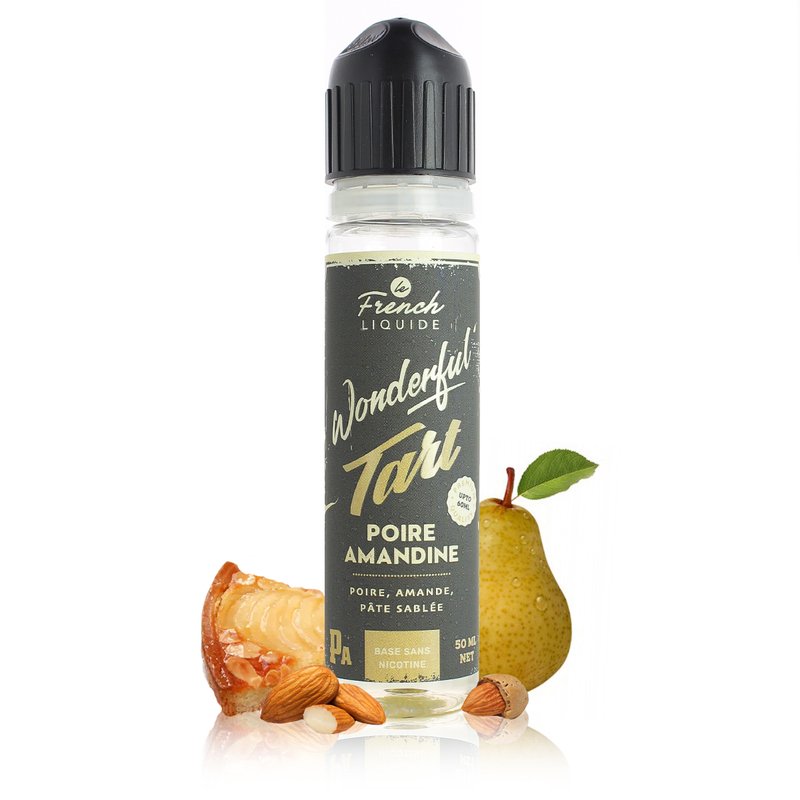 E-liquide Poire Amandine 50ml Wonderful Tart - Le French Liquide