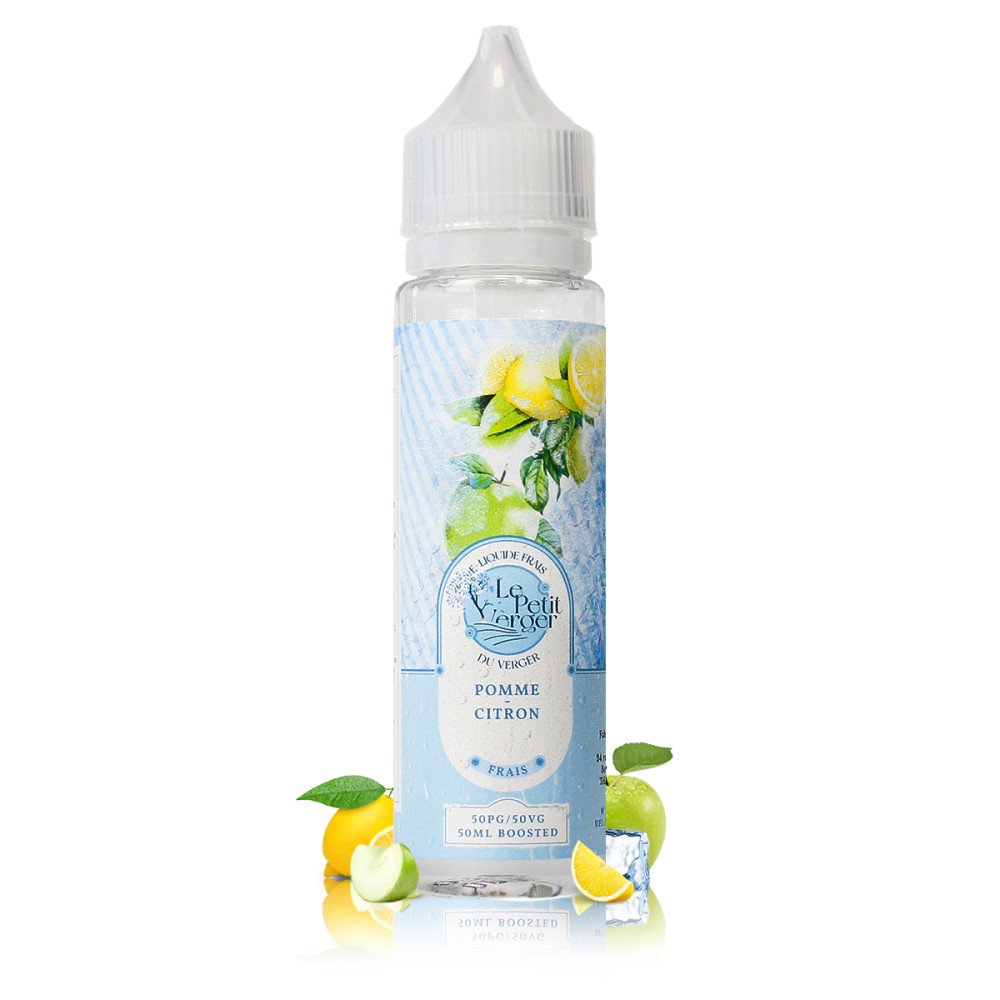 E-liquide Pomme Citron Frais 50ml Le Petit Verger - Savourea