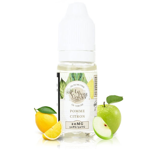E-liquide Pomme Citron Sel de Nicotine Le Petit Verger - Savourea