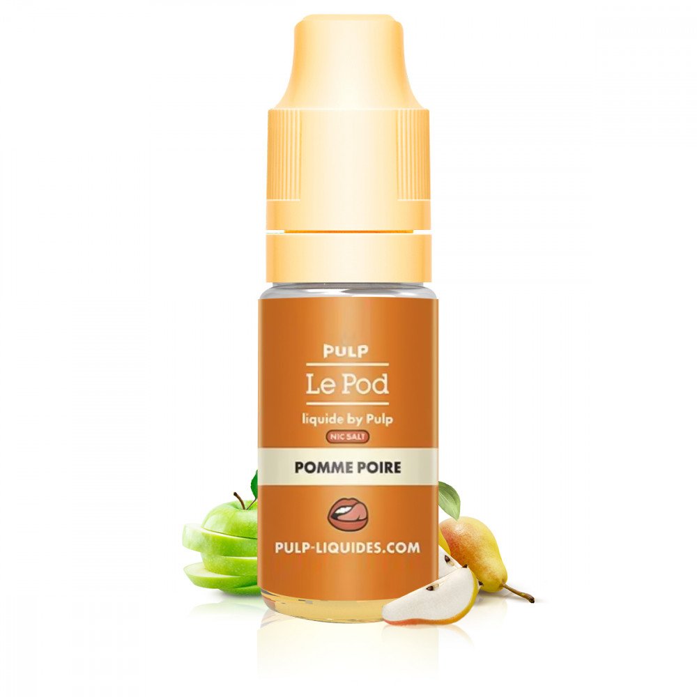 E-liquide Pomme Poire 10ml Le Pod Liquide - Pulp