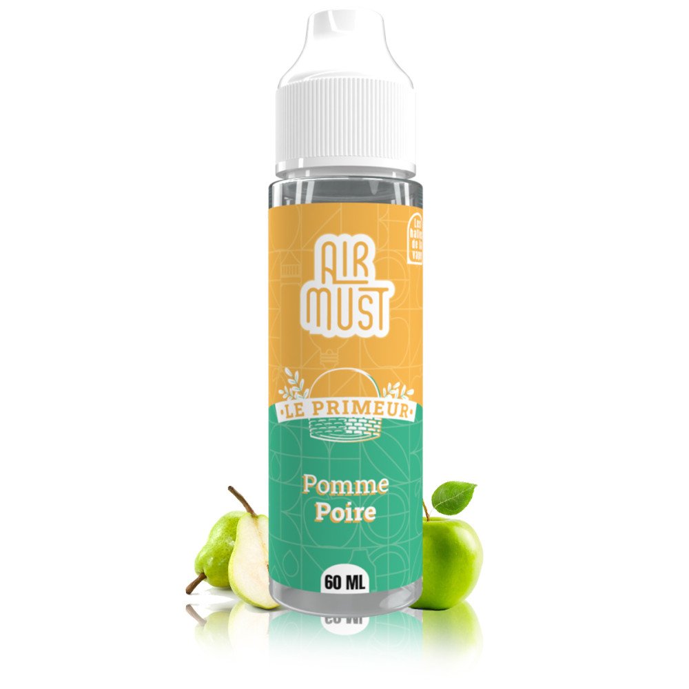 E-liquide Pomme Poire 60ml Le Primeur - Airmust