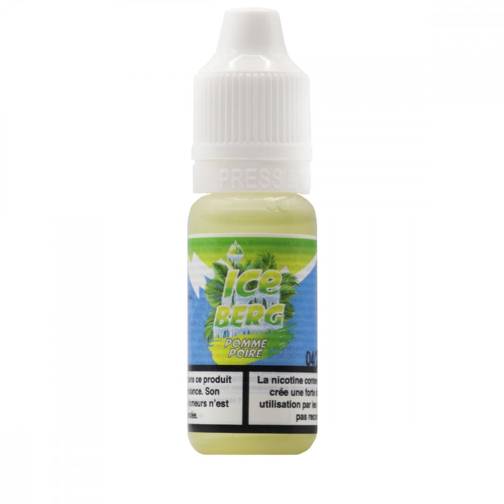 E-liquide Pomme Poire Sel de Nicotine Iceberg - O'Jlab