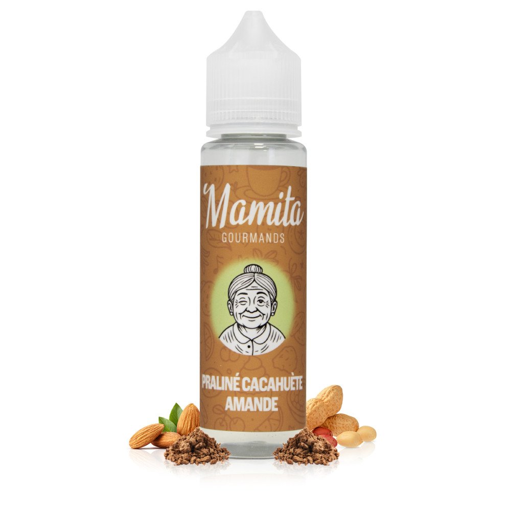 E-liquide Praliné Cacahuète Amande 50ml Mamita - Biarritz Lab