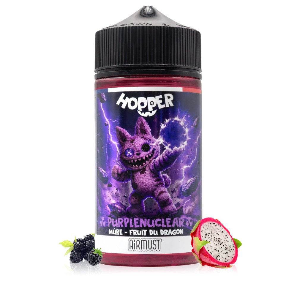 E-liquide Purplenuclear 200ml Hopper - Airmust