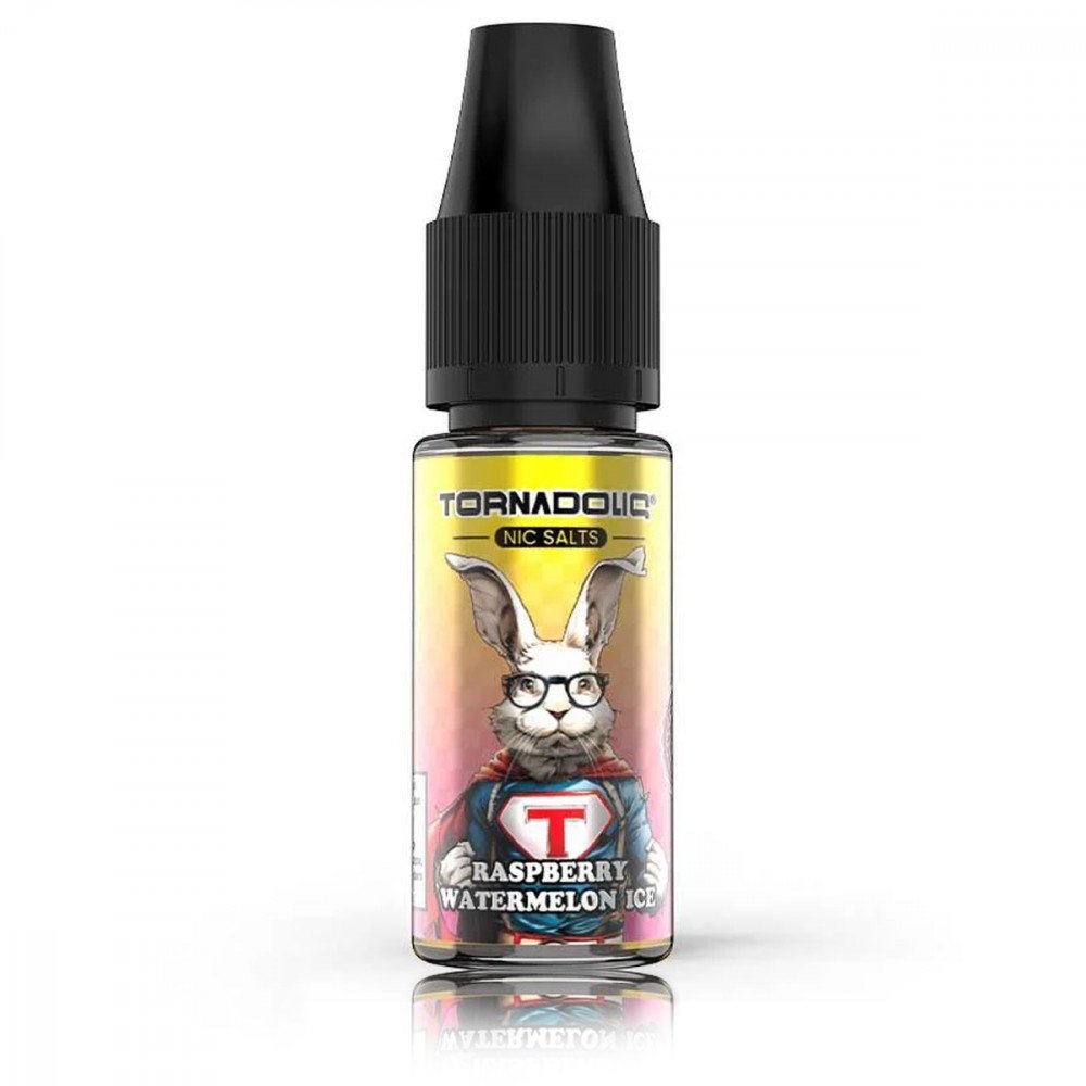 E-liquide Raspberry Watermelon Ice 10ml Sel de Nicotine - Tornado