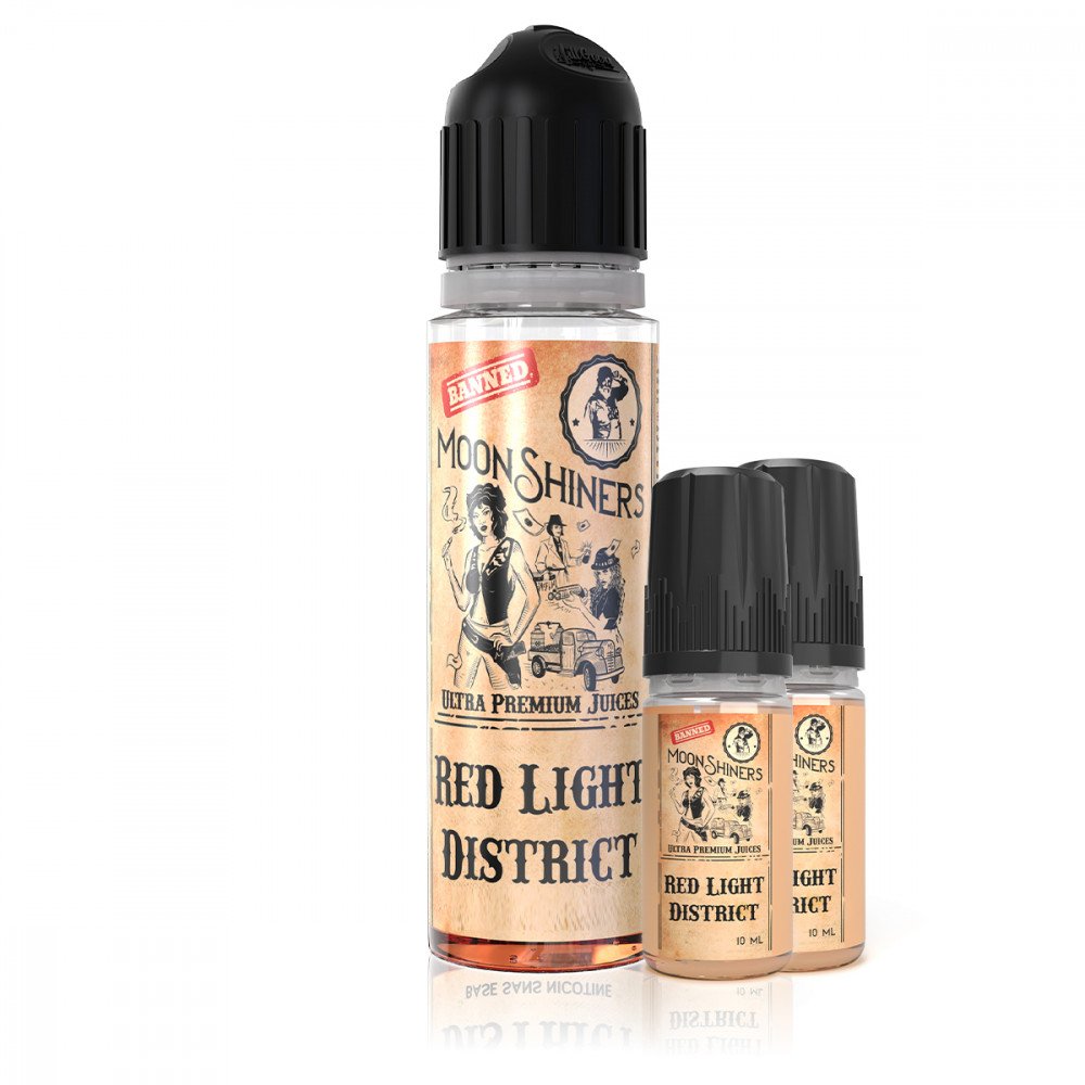E-liquide Red Light District 50ml MoonShiners - Le French Liquide