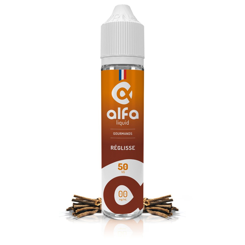 E-liquide Réglisse 50ml - Alfaliquid