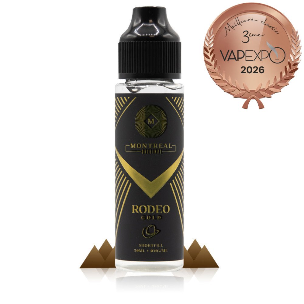 E-liquide Rodeo Gold 50ml - Montreal Original