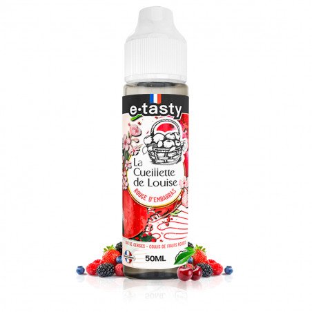 E-liquide Rouge d'Embarras 50ml La Cueillette de Louise - E.Tasty