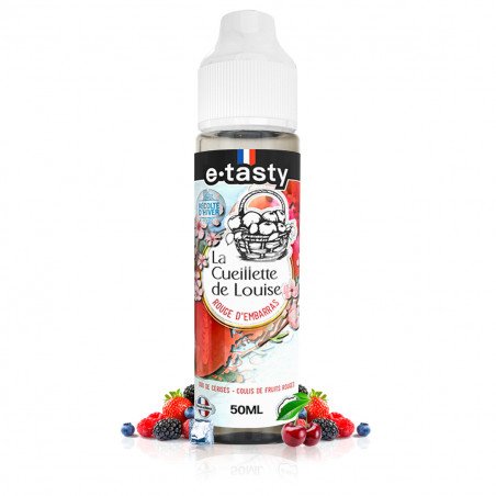 E-liquide Rouge d'Embarras Frais 50ml La Cueillette de Louise - E.Tasty